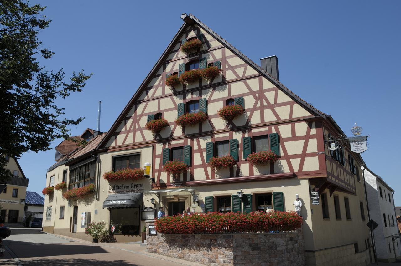Gasthof Zur Krone Mitteleschenbach Εξωτερικό φωτογραφία